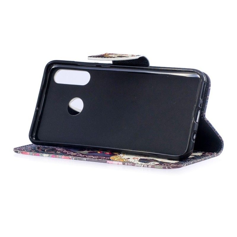 Flip Cover Huawei P30 Lite Etnisk Elefantmandala