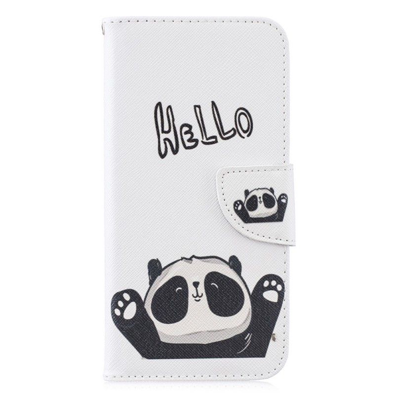 Flip Cover Huawei P30 Lite Mobilcover Hej Panda