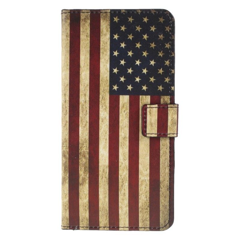 Flip Cover Huawei P30 Lite Mobilcover Usa-Flag