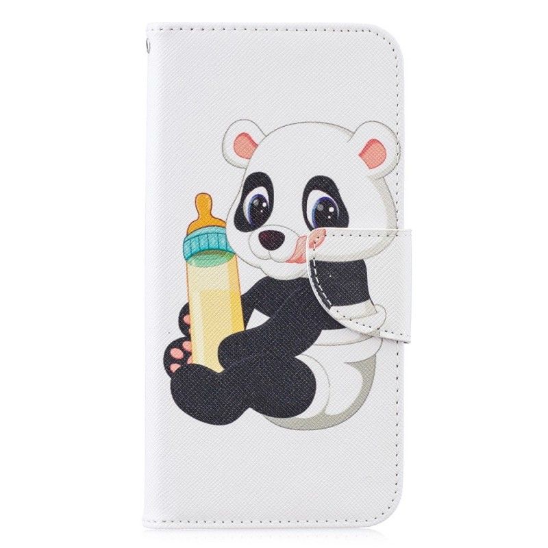 Flip Cover Læder for Huawei P30 Lite Babypanda