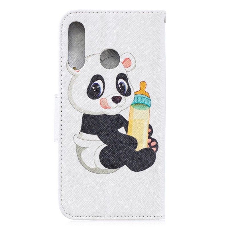 Flip Cover Læder for Huawei P30 Lite Babypanda