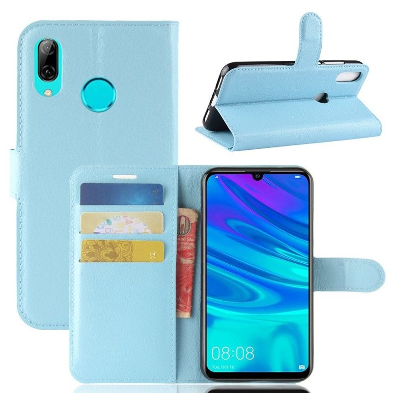 Flip Cover Læder for Huawei P30 Lite Sort Klassisk