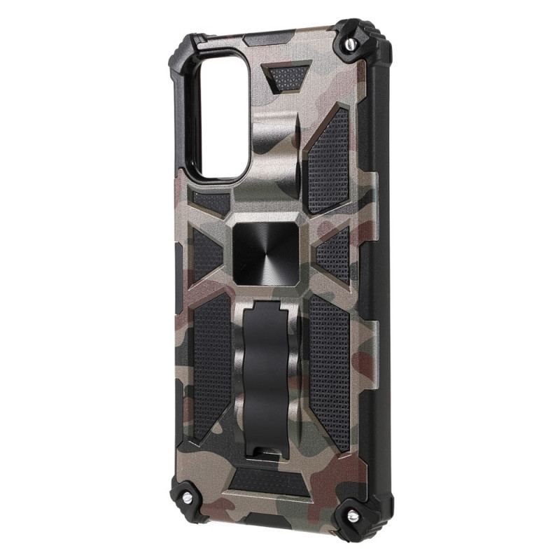 Cover Samsung Galaxy A13 5G / A04s Camouflage Aftagelig Støtte