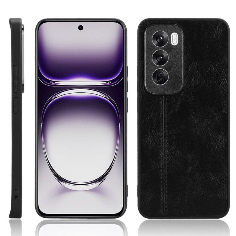 Cover Oppo Reno 12 5g Imiteret Lædersøm