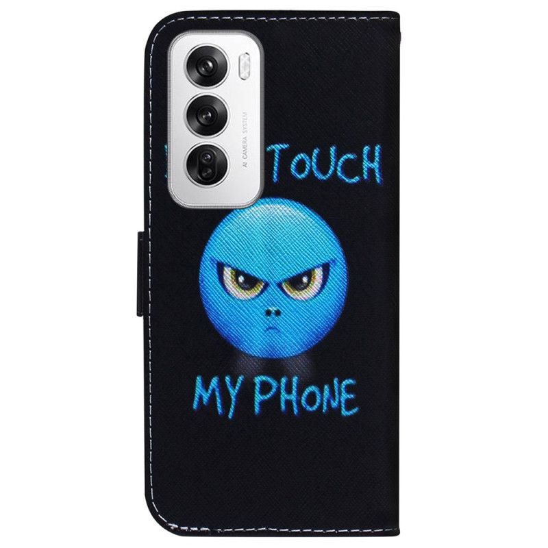 Flip Cover Oppo Reno 12 5g Telefon Emoji