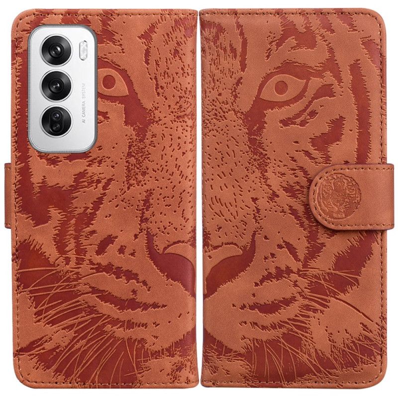 Flip Cover Oppo Reno 12 5g Tigerfodspor