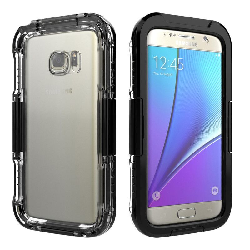 Cover for Samsung Galaxy S7 Sort Vandtæt