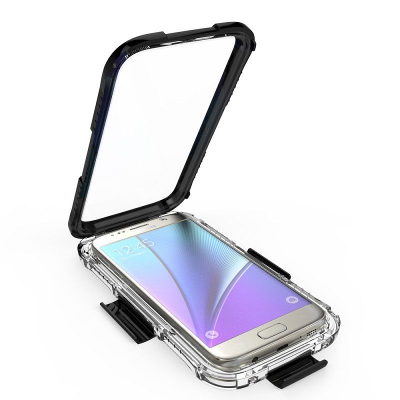 Cover for Samsung Galaxy S7 Sort Vandtæt