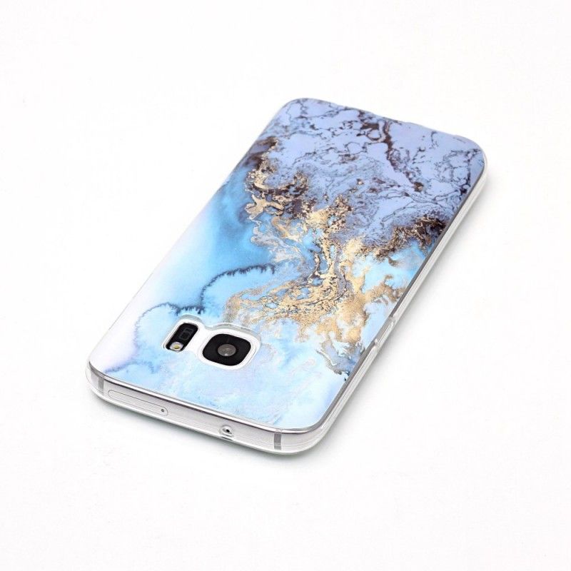 Cover Samsung Galaxy S7 Hvid Ultimativ Marmor