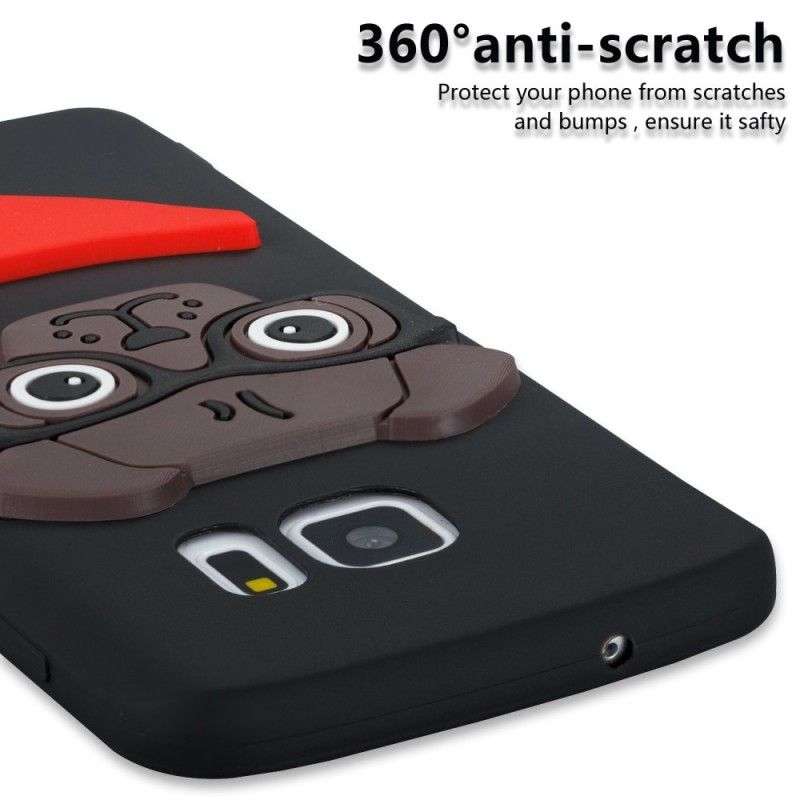 Cover Samsung Galaxy S7 Lyserød 3D Nørdhund