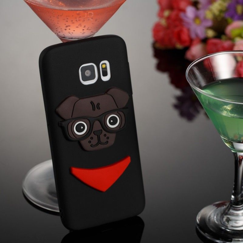 Cover Samsung Galaxy S7 Lyserød 3D Nørdhund