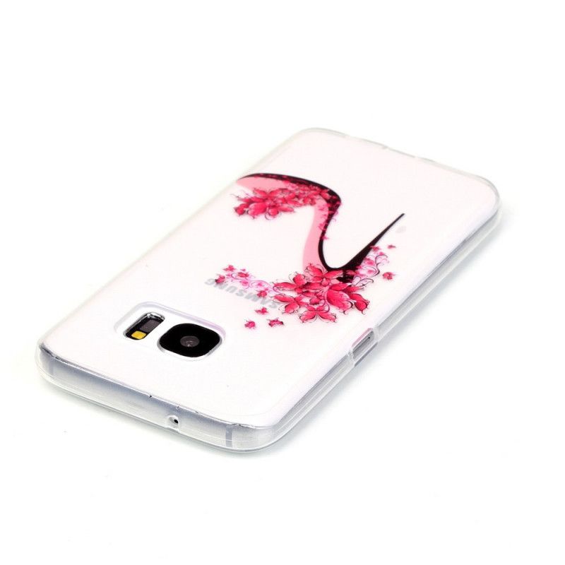 Cover Samsung Galaxy S7 Mobilcover Blomstrende Pumpe