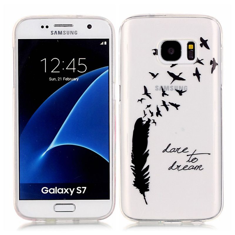 Cover Samsung Galaxy S7 Mobilcover Tør Drømme