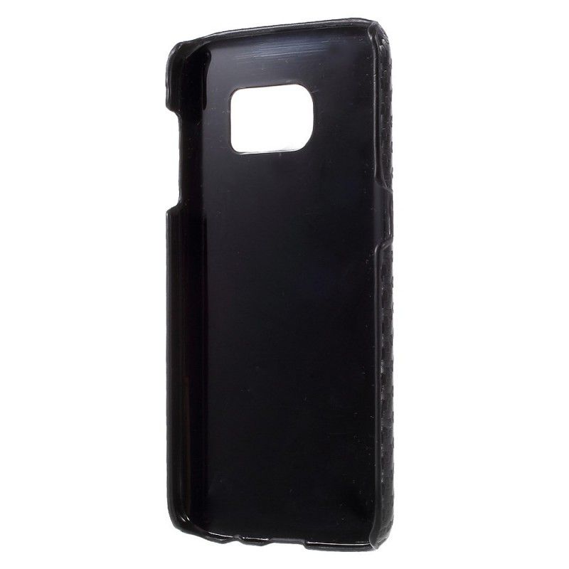 Cover Samsung Galaxy S7 Sort Mobilcover Kulfiber