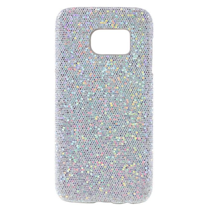 Cover Samsung Galaxy S7 Sort Pailletter