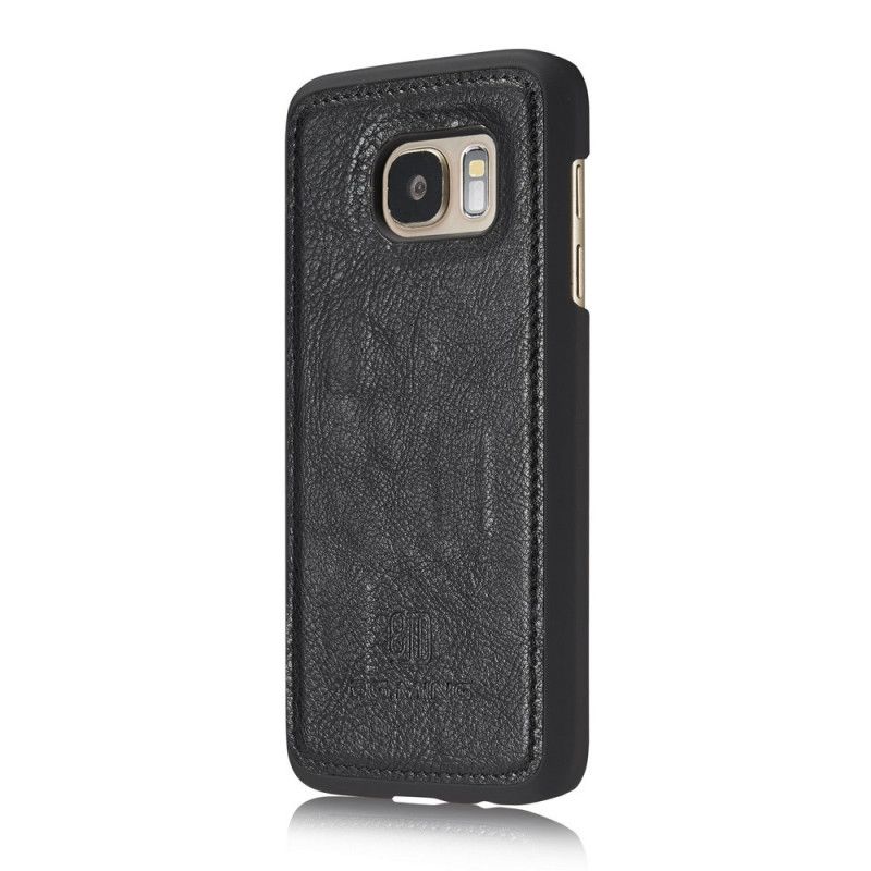 Flip Cover Samsung Galaxy S7 Sort Dg. Aftagelig