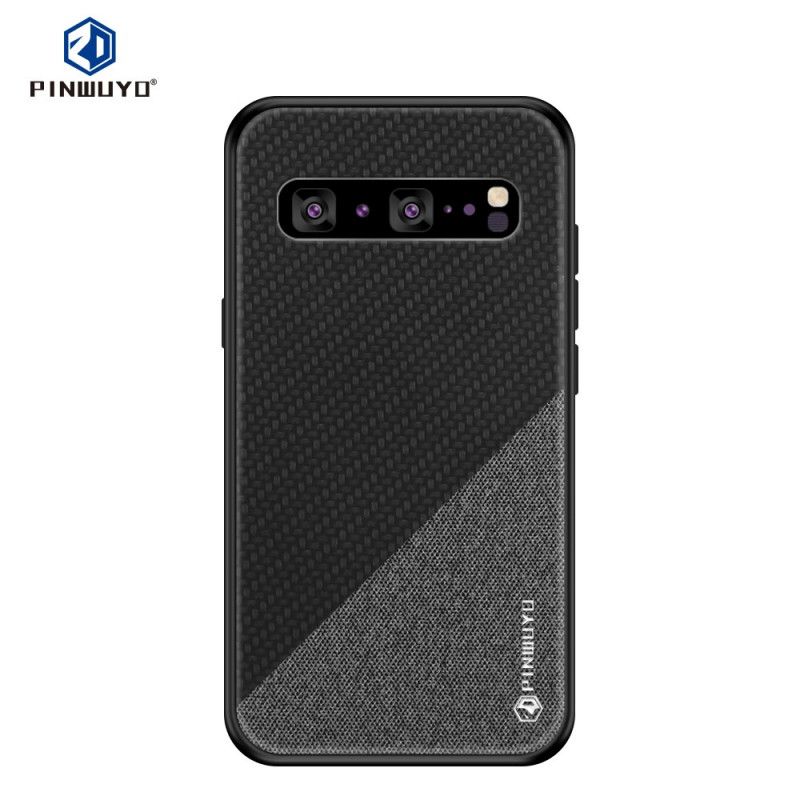 Cover for Samsung Galaxy S10 5G Sort Pinwuyo Ære-Serie