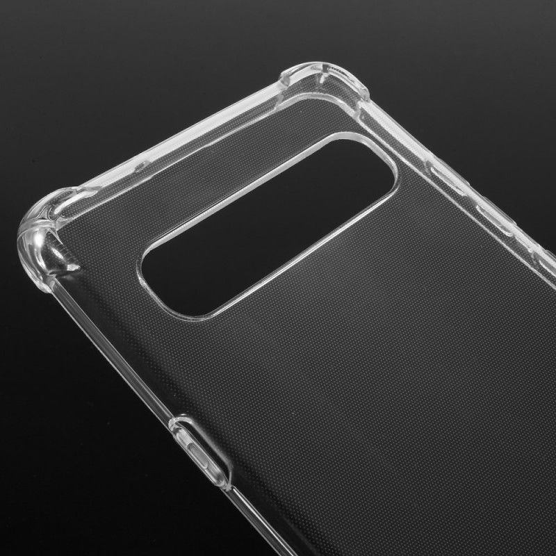 Cover Samsung Galaxy S10 5G Gennemsigtige Forstærkede Hjørner