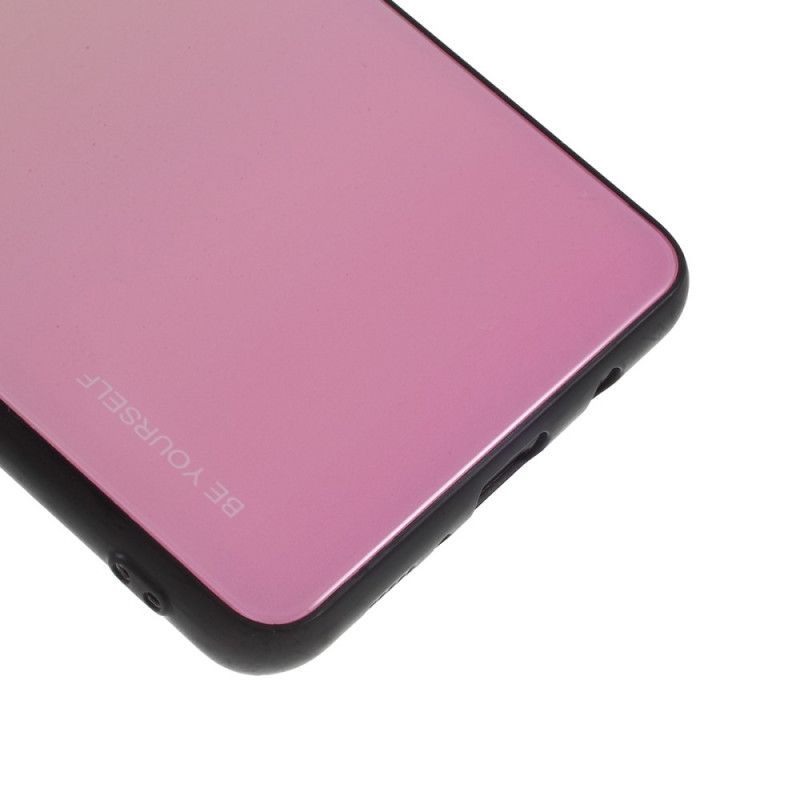 Cover Samsung Galaxy S10 5G Rød Vær Dig Selv Hærdet Glas Original