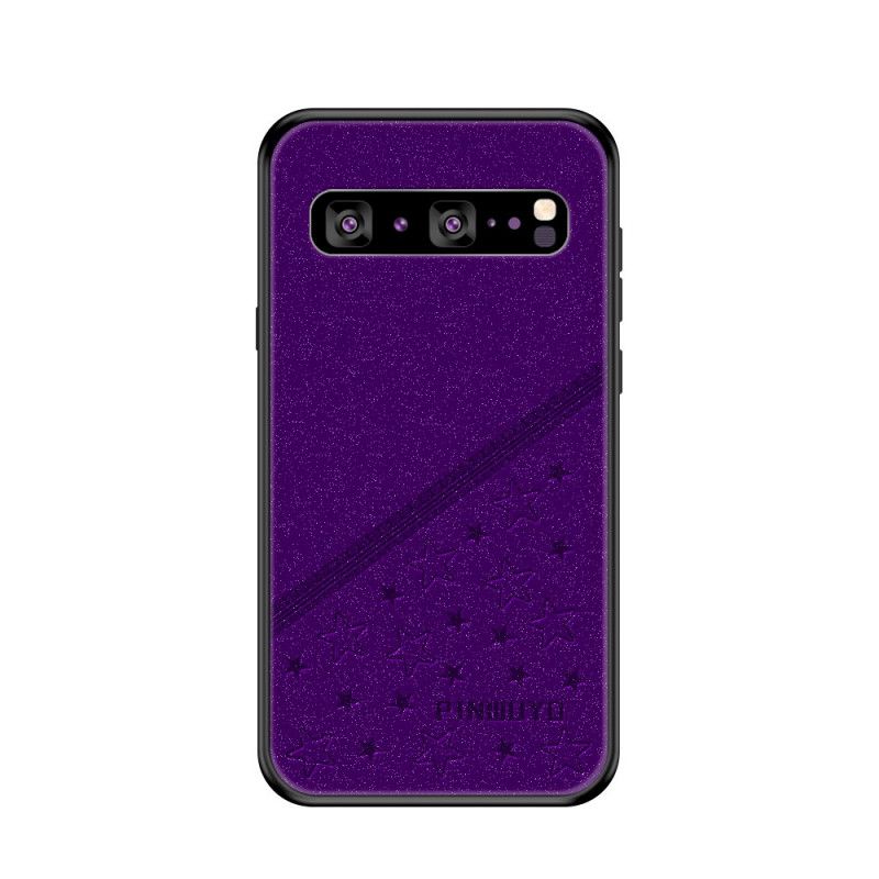 Cover Samsung Galaxy S10 5G Sort Heldig Stjerneserie Pinwuyo