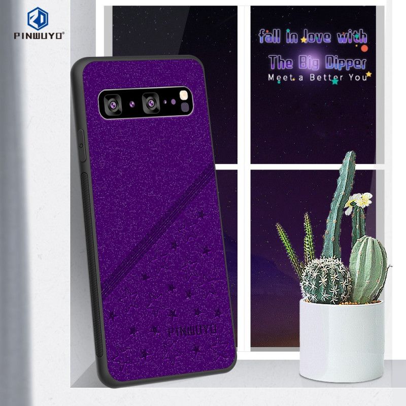 Cover Samsung Galaxy S10 5G Sort Heldig Stjerneserie Pinwuyo