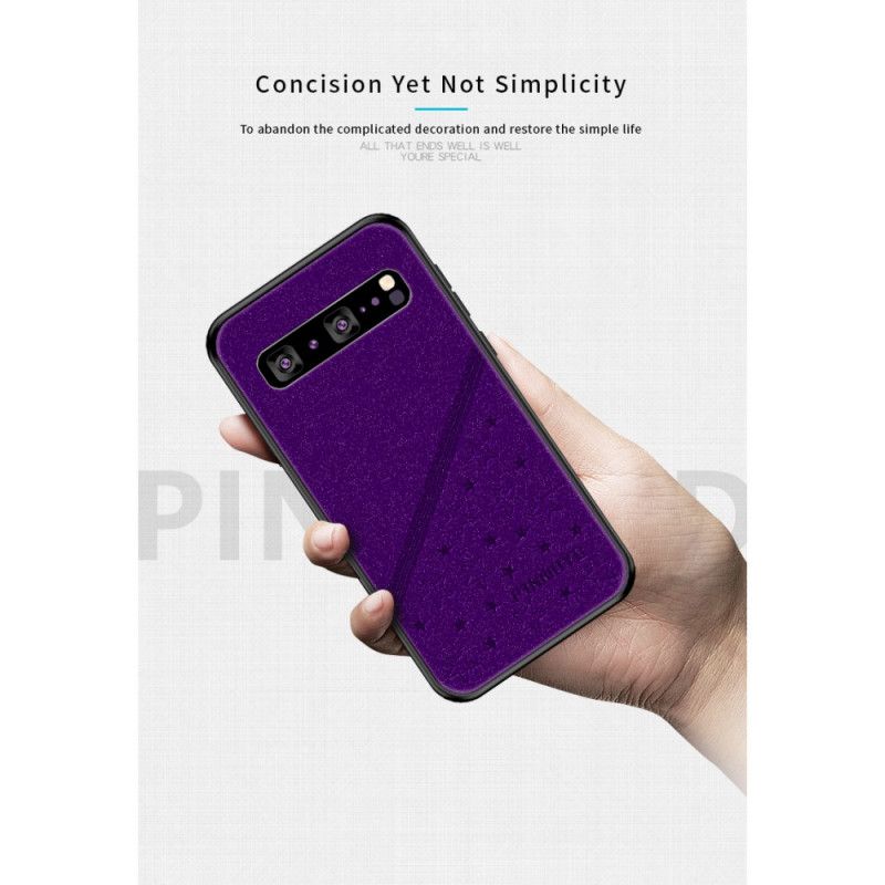 Cover Samsung Galaxy S10 5G Sort Heldig Stjerneserie Pinwuyo