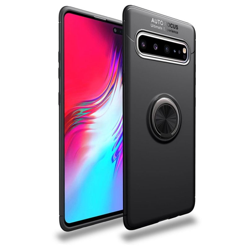 Cover Samsung Galaxy S10 5G Sort Lenuo Roterende Ring