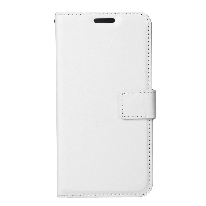 Flip Cover Læder Samsung Galaxy S10 5G Lyseblå Blank Kunstlæder Original