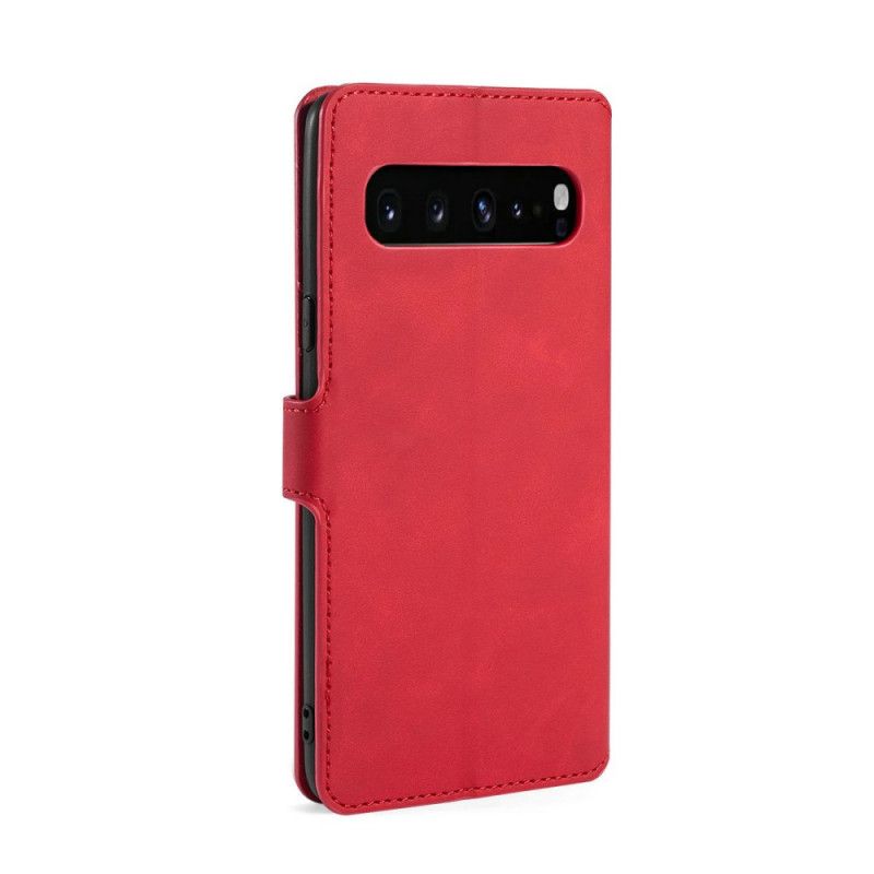 Flip Cover Læder Samsung Galaxy S10 5G Sort Dg.Ming Original