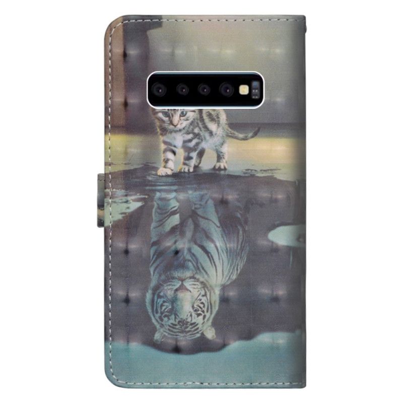 Flip Cover Samsung Galaxy S10 5G Ernest Tigeren