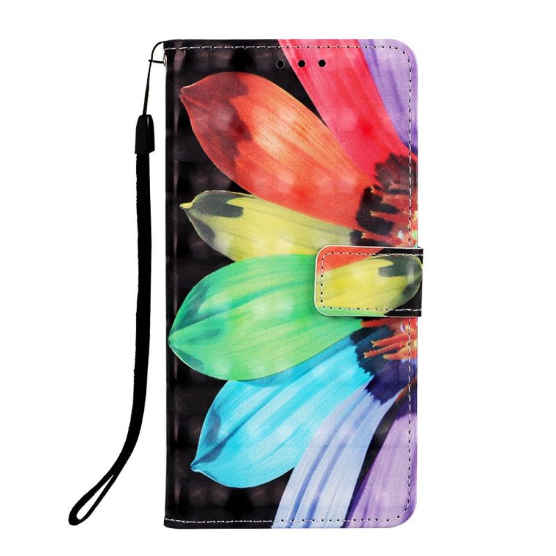 Flip Cover Samsung Galaxy S10 5G Intens Akvarelblomst