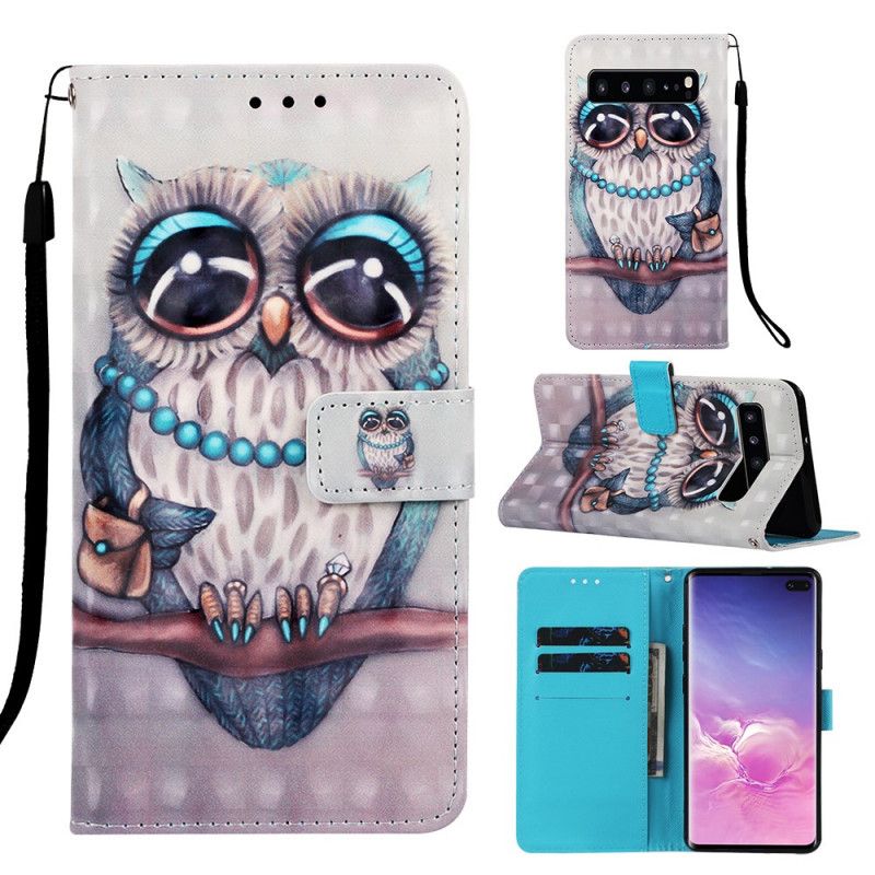 Flip Cover Samsung Galaxy S10 5G Miss Ugle