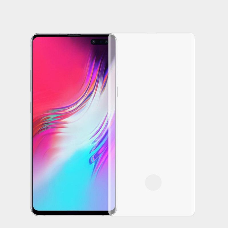 Hærdet Glasbeskyttelse Samsung Galaxy S10 5G Sort Pinwuyo