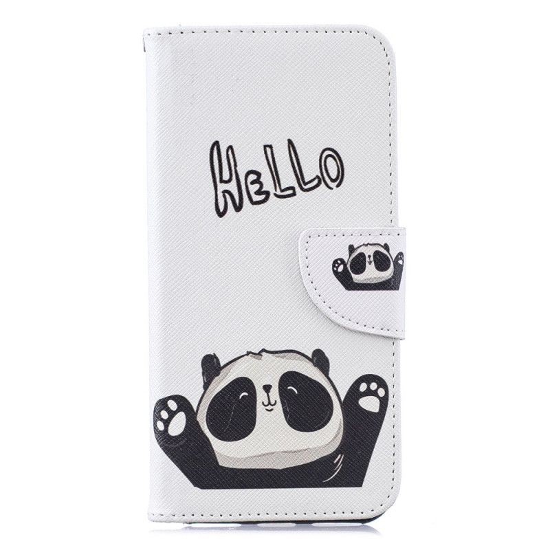 Flip Cover Honor 8A Panda Print Hej