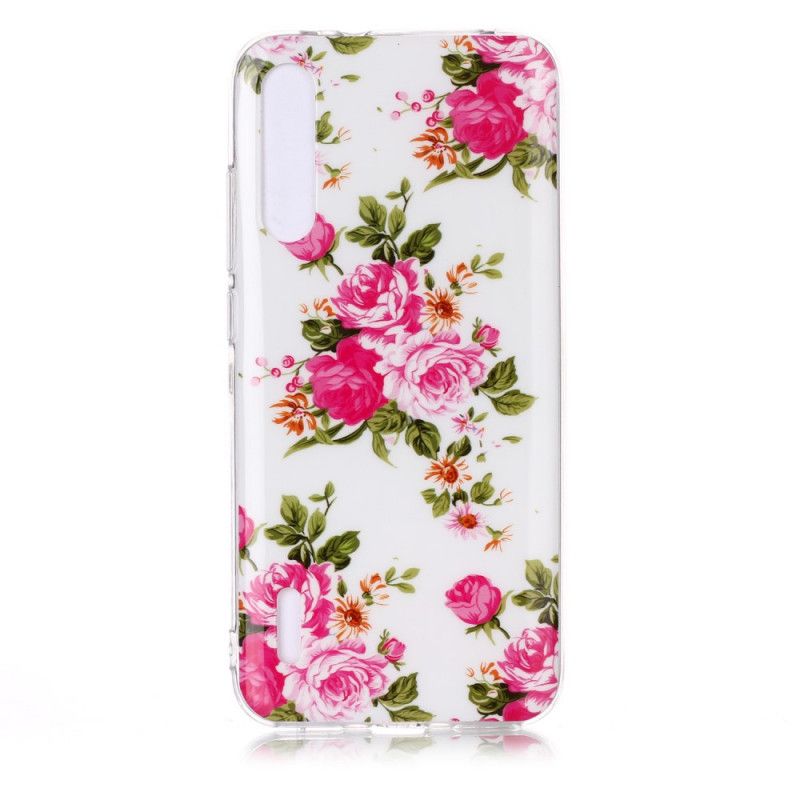 Cover Xiaomi Mi A3 Fluorescerende Frihedsblomster Beskyttelse