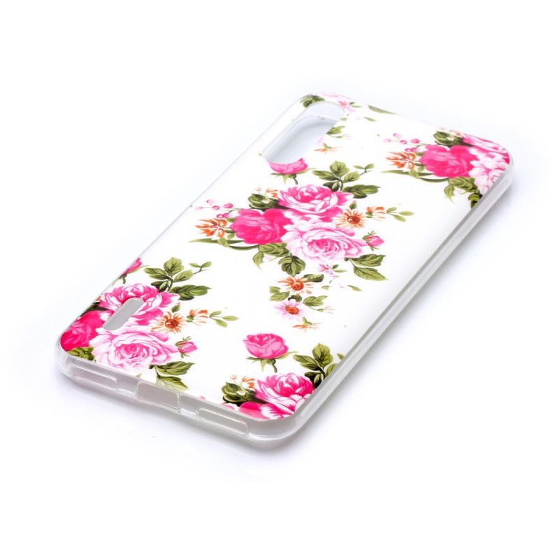 Cover Xiaomi Mi A3 Fluorescerende Frihedsblomster Beskyttelse