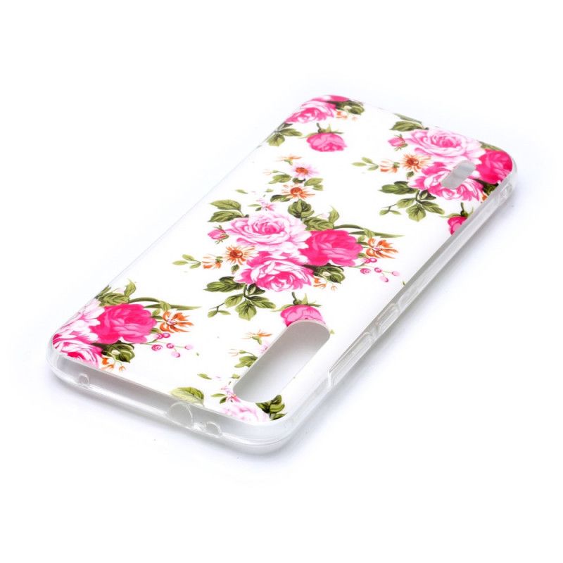 Cover Xiaomi Mi A3 Fluorescerende Frihedsblomster Beskyttelse