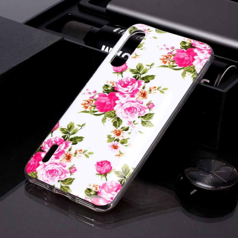 Cover Xiaomi Mi A3 Fluorescerende Frihedsblomster Beskyttelse