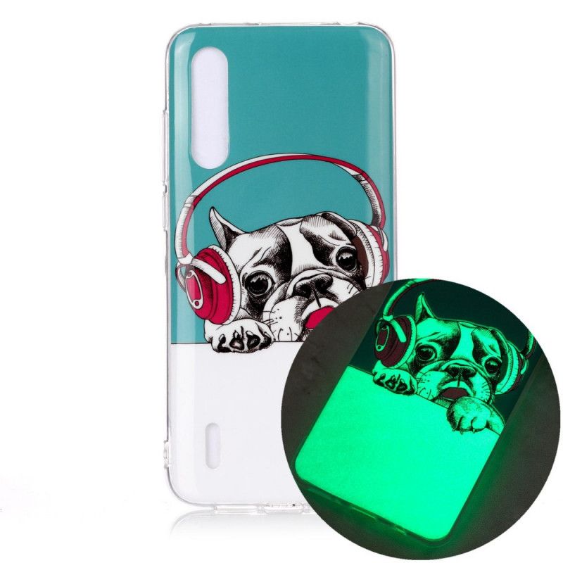 Cover Xiaomi Mi A3 Fluorescerende Hund