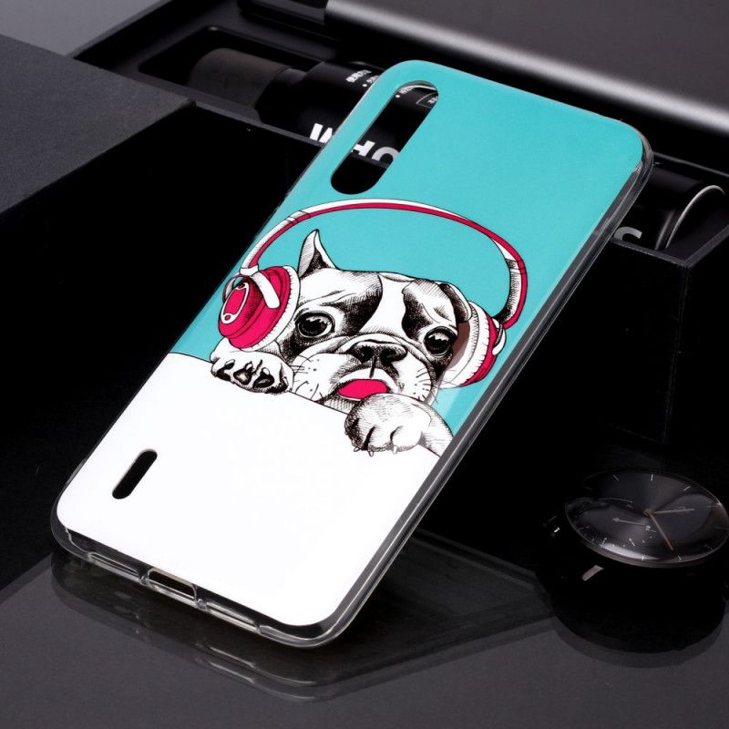 Cover Xiaomi Mi A3 Fluorescerende Hund