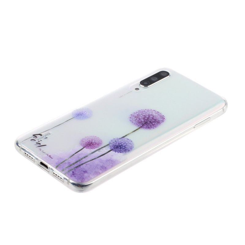 Cover Xiaomi Mi A3 Gennemsigtige Farvede Mælkebøtter