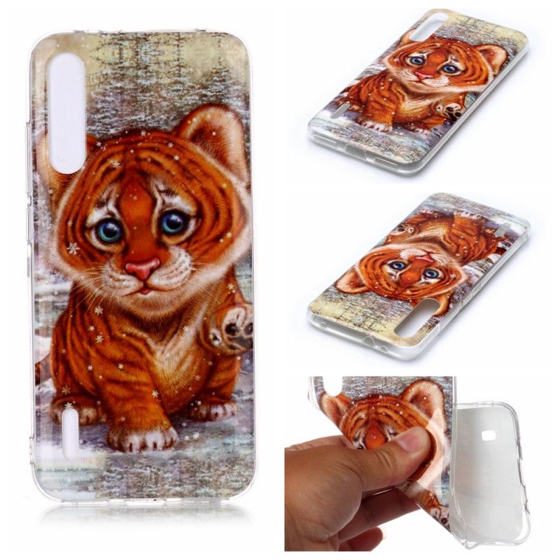 Cover Xiaomi Mi A3 Mobilcover Baby Tiger