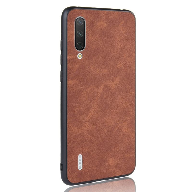 Cover Xiaomi Mi A3 Mørkeblå Raffineret Look I Lædereffekt Beskyttelse