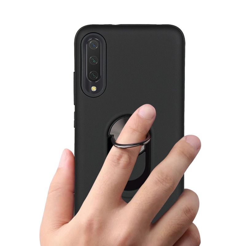 Cover Xiaomi Mi A3 Sort Aftagelig Med Støttering Original