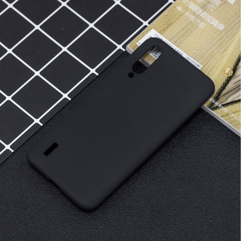 Cover Xiaomi Mi A3 Sort Fleksibel Silikone Slikfarve