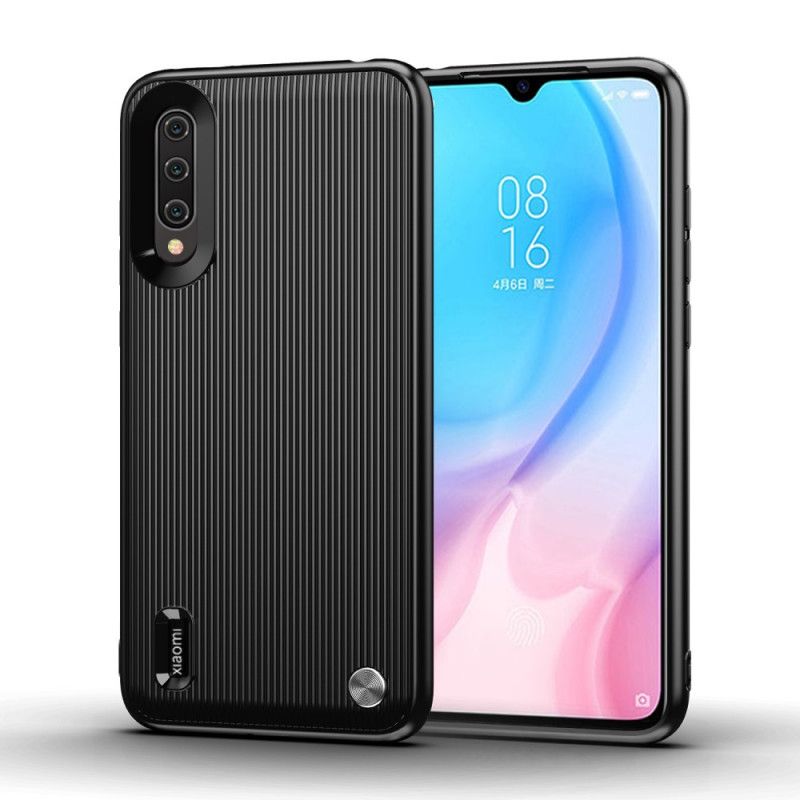 Cover Xiaomi Mi A3 Sort Struktureret Silikone