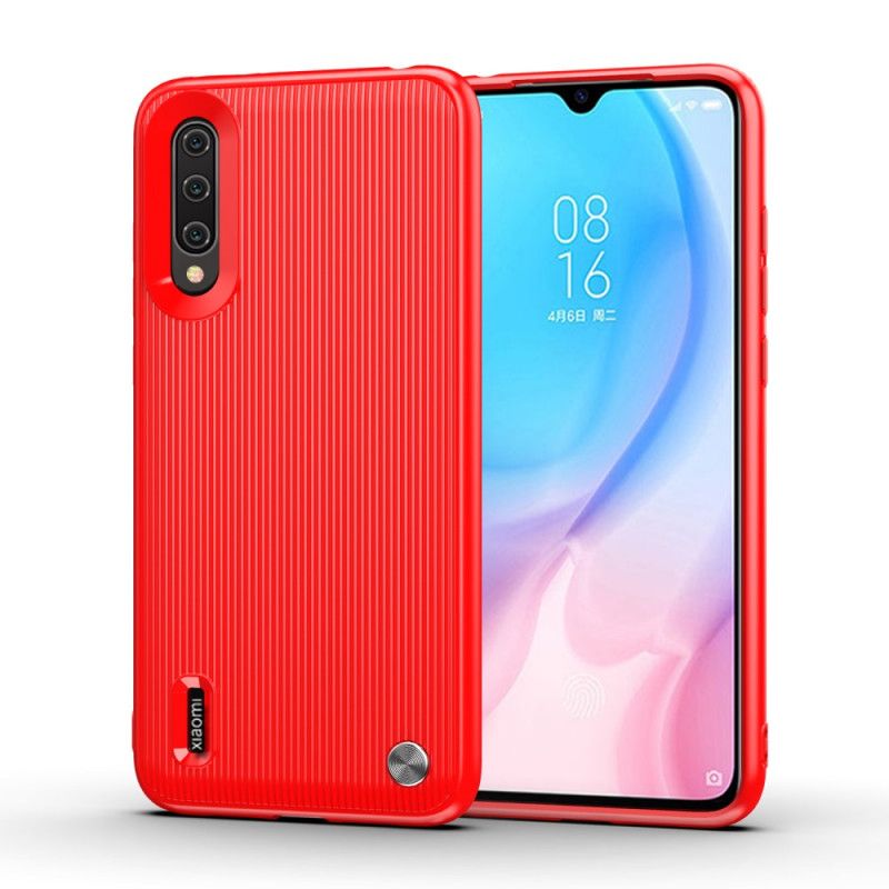 Cover Xiaomi Mi A3 Sort Struktureret Silikone