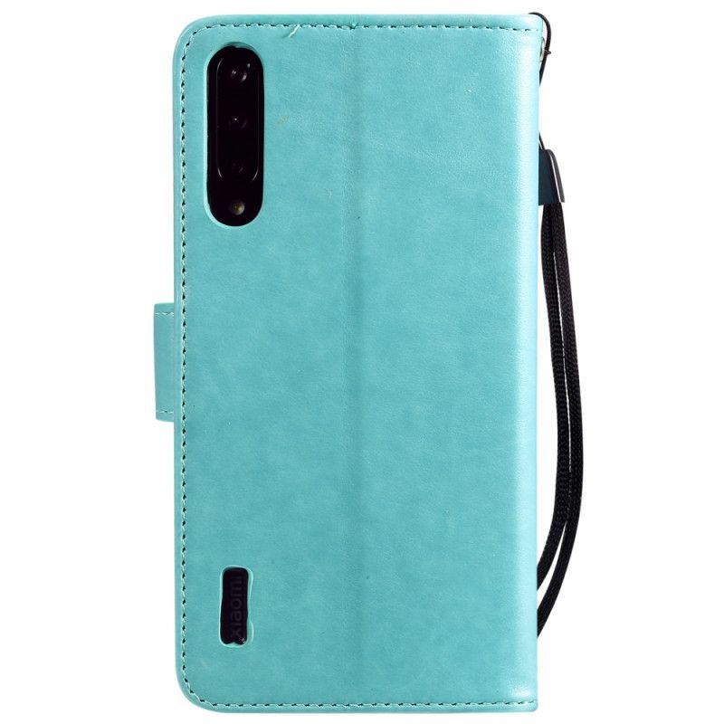 Flip Cover Læder for Xiaomi Mi A3 Grå G-Streng