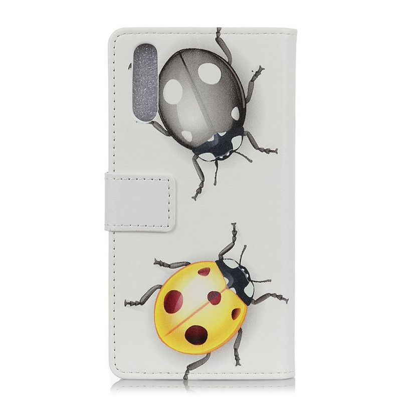 Flip Cover Læder for Xiaomi Mi A3 Mariehøns