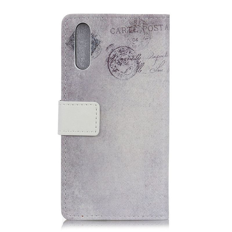 Flip Cover Læder Xiaomi Mi A3 Rejser Kat